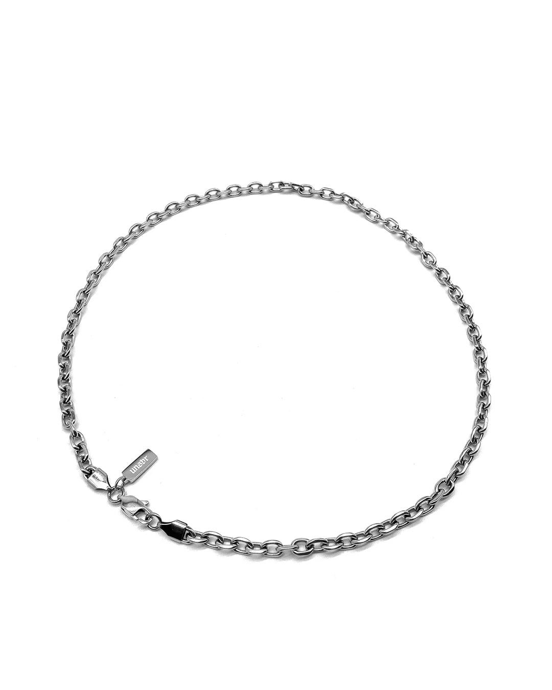 unshinebar-rogue-chain-5mm-silber-kette-50-cm-edelstahl image 1