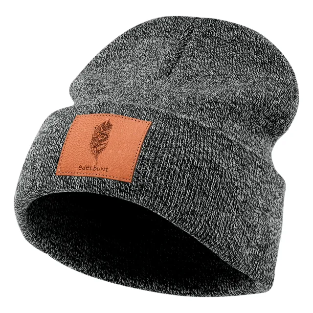 edelbunt-bern-mu-tze-beanie-dunkelgrau-meliert image 1