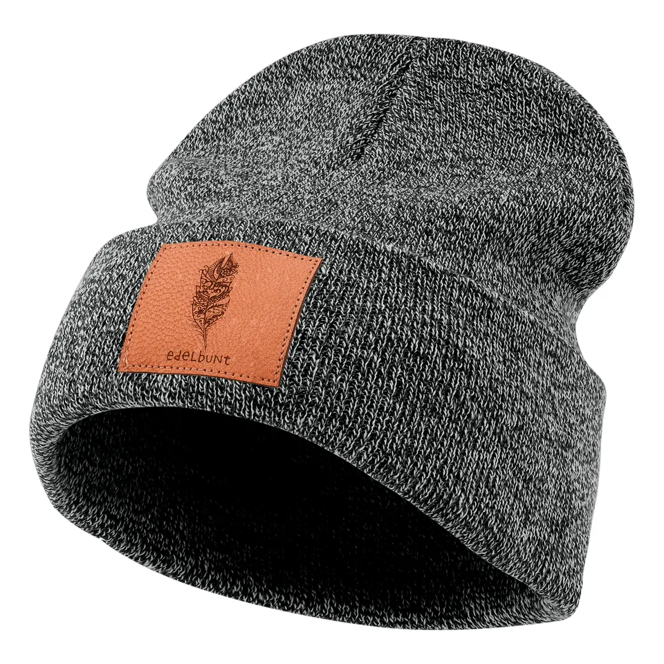 edelbunt-bern-mu-tze-beanie-dunkelgrau-meliert image 1