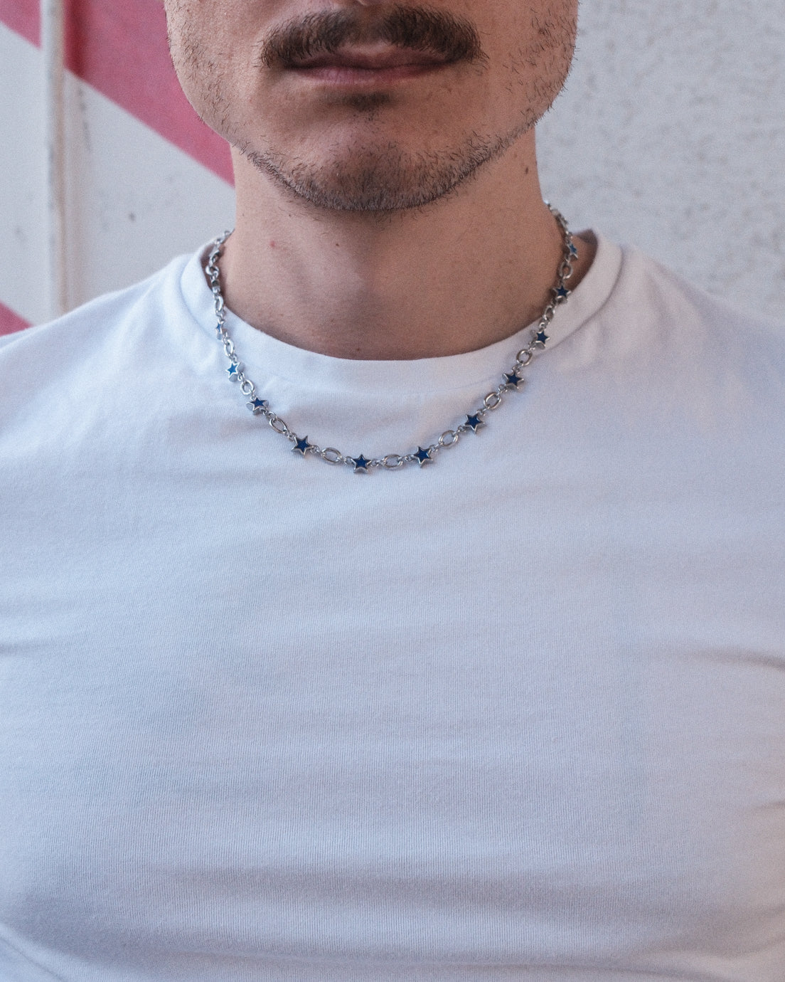 unshinebar-midnight-blue-star-chain-kette-silber image 4