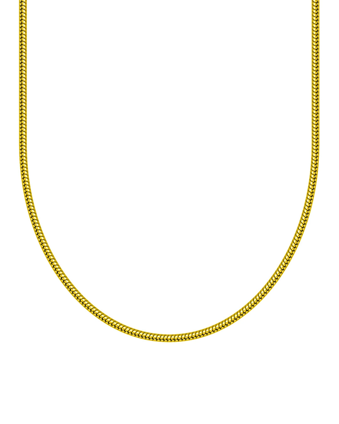 unshinebar-snake-chain-2mm-gold-50-55-cm-edelstahl image 1