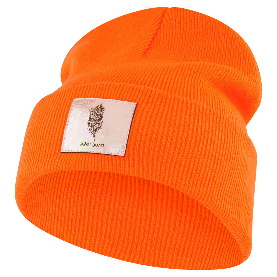 edelbunt-bern-mu-tze-beanie-neon-orange image 1