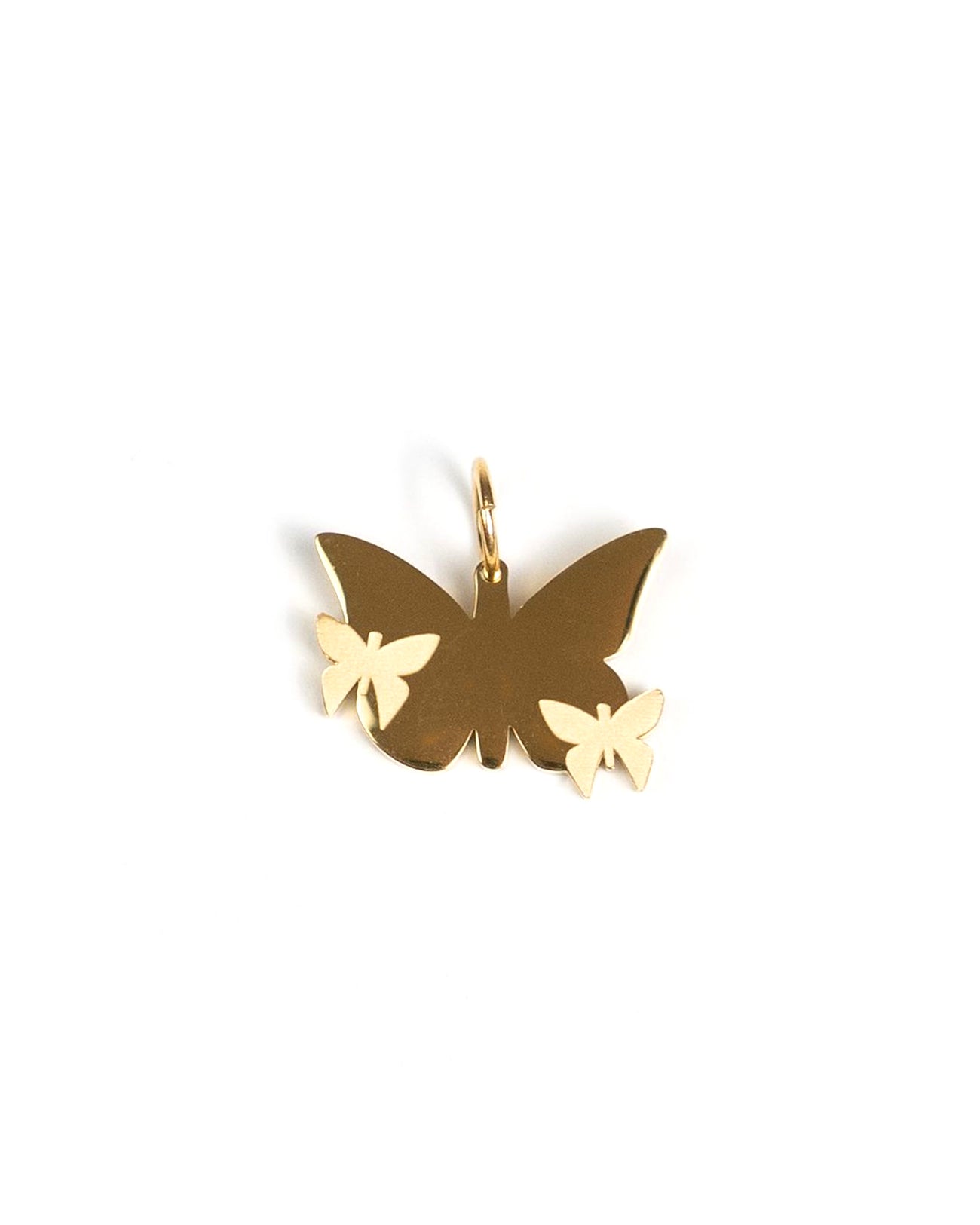 unshinebar-butterfly-anh-nger-silber-schmetterling image 1