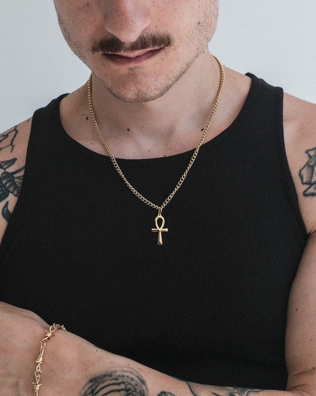 unshinebar-ankh-halskette-gold-edelstahl-anh-nger image 4