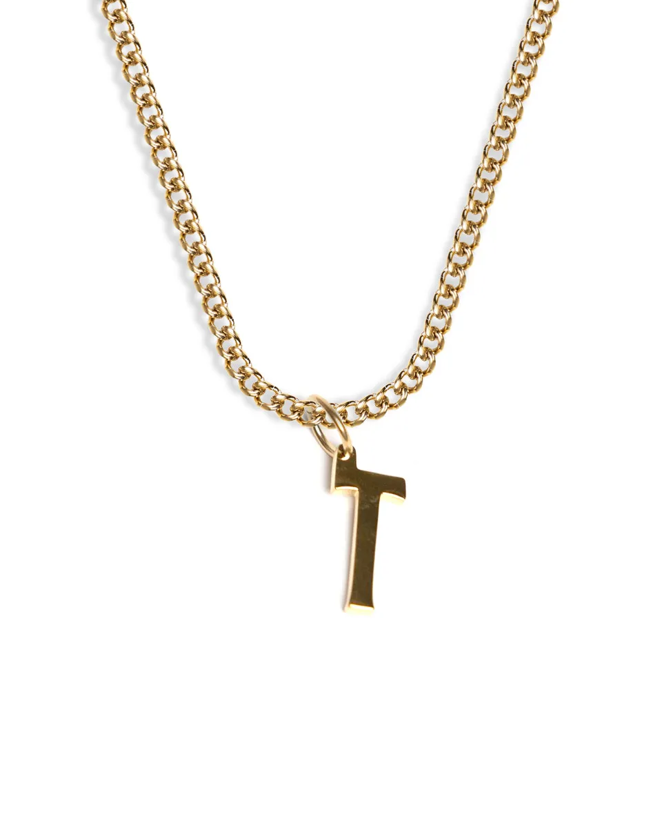 unshinebar-initial-t-kette-gold-buchstabenanh-nger-edelstahl image 1