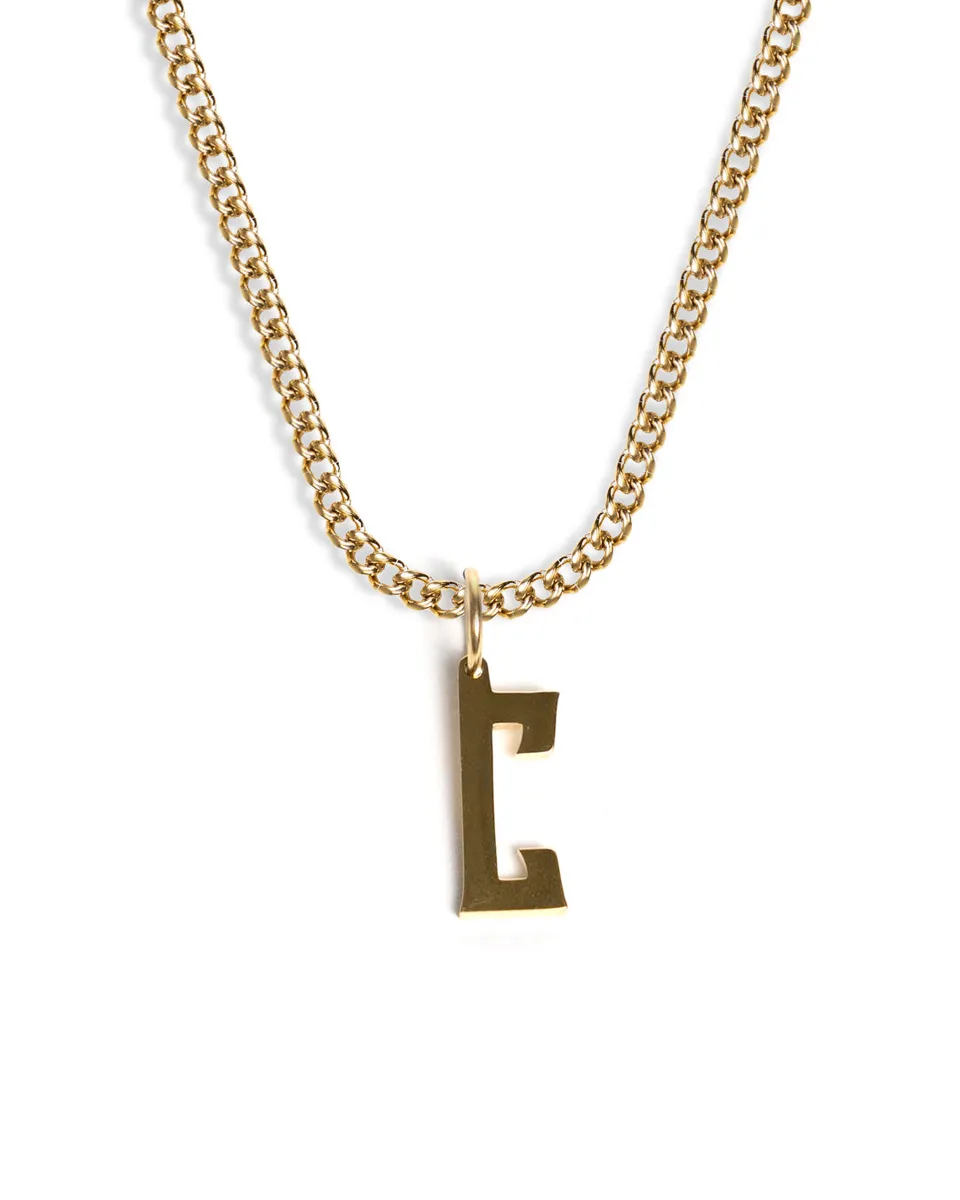 unshinebar-initial-c-halskette-kette-gold-45-cm image 1