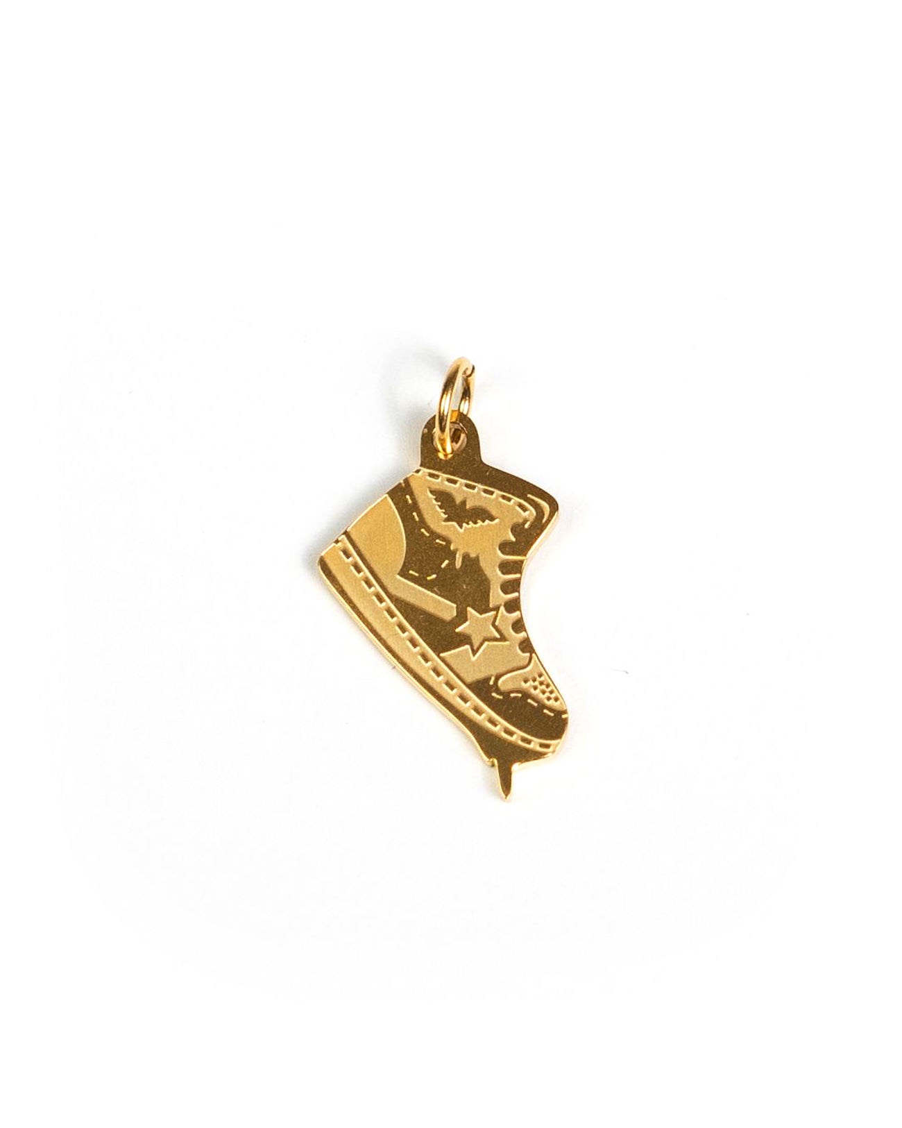 unshinebar-sneaker-anh-nger-gold-edelstahl-pendant image 2