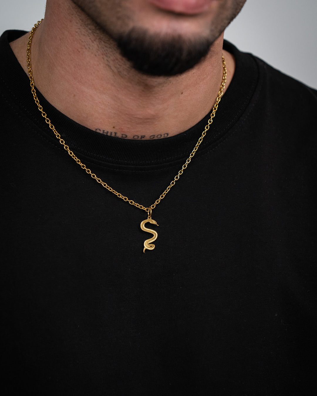 unshinebar-snake-anh-nger-silber-edelstahl-2-7cm image 4