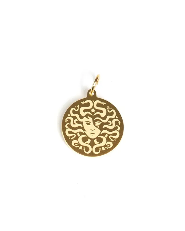 unshinebar-medusa-anh-nger-edelstahl-gold-2-1-cm image 1