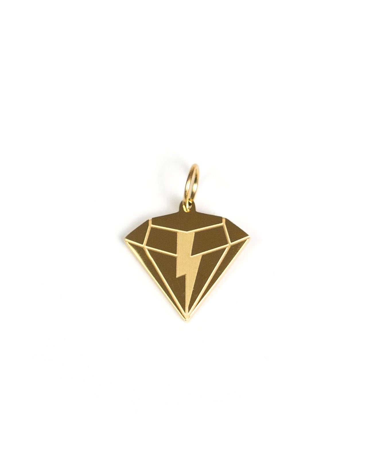 unshinebar-diamond-anh-nger-silber-edelstahl-ohne-kette image 1