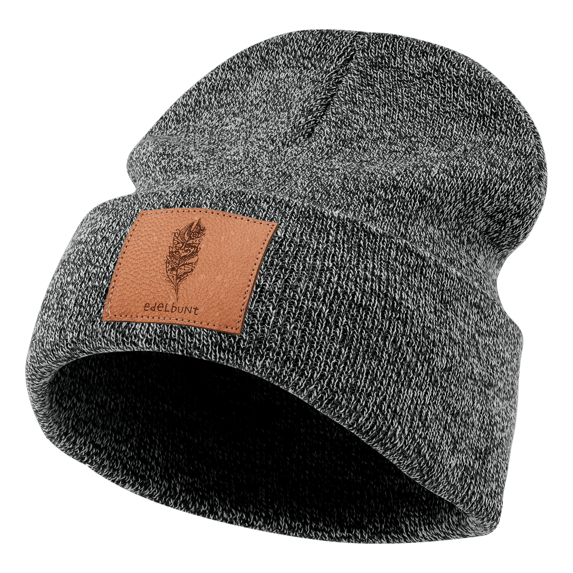 edelbunt-bern-mu-tze-beanie-dunkelgrau-meliert image 1