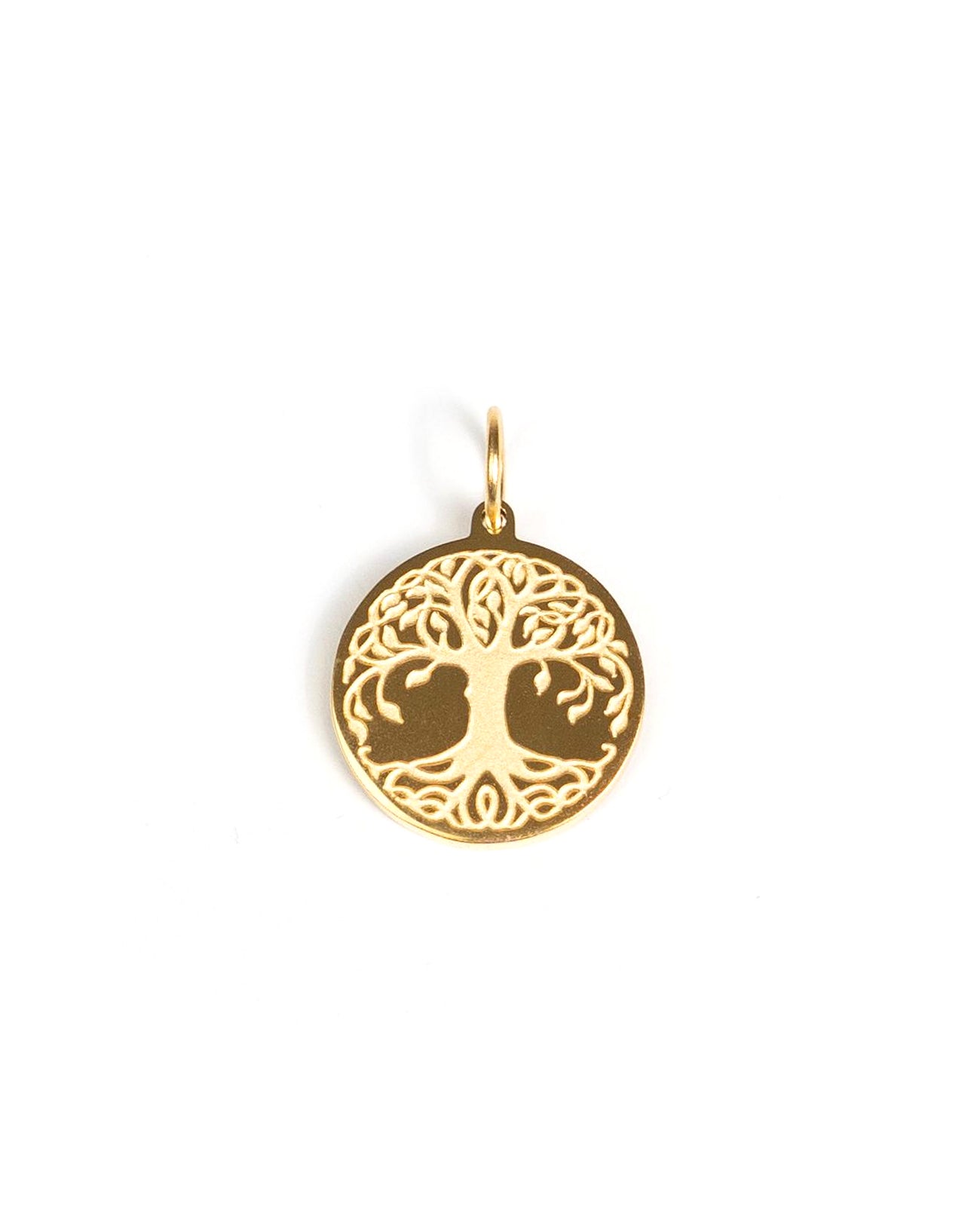 unshinebar-tree-of-life-anh-nger-silber-2-3-cm-edelstahl image 1