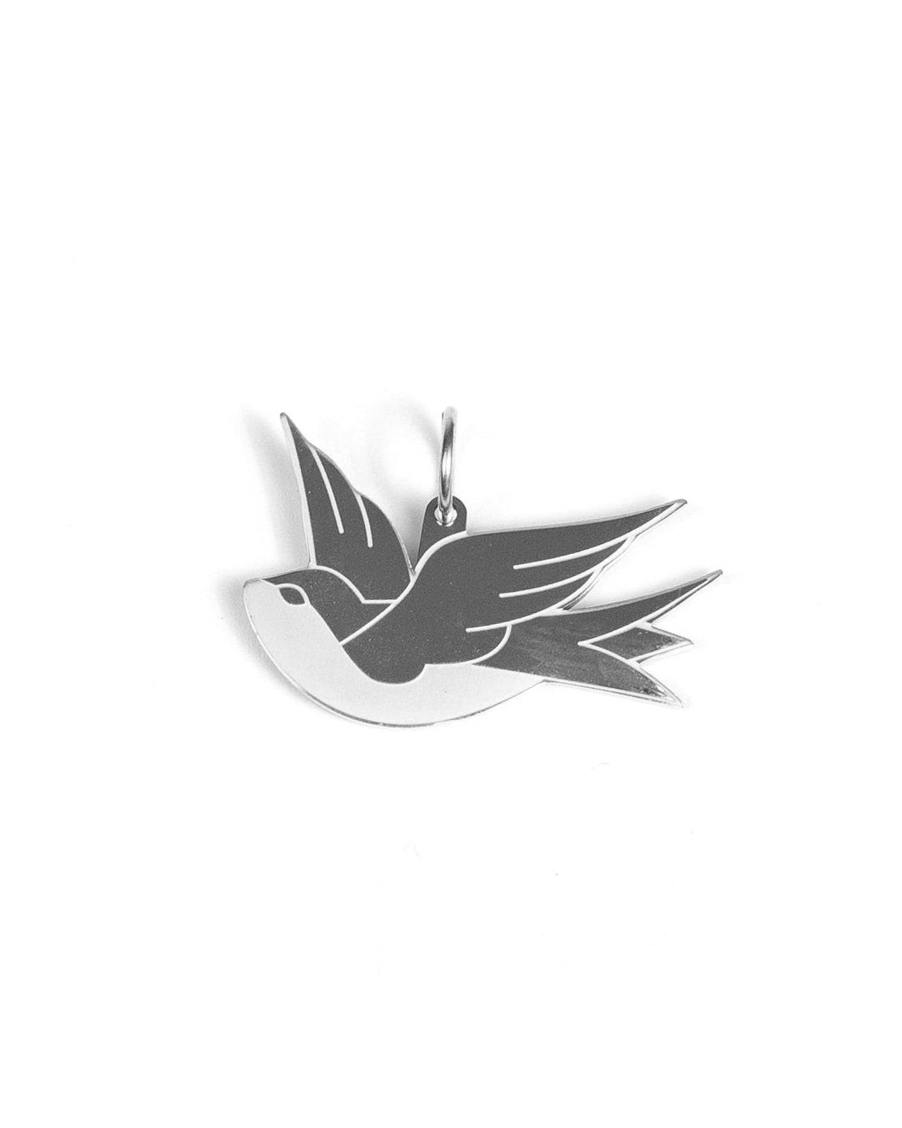 unshinebar-swallow-anh-nger-silber-edelstahl-wasserfest image 2