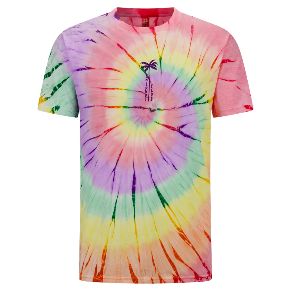 edelbunt-coconut-club-t-shirt-herren-batik-biobaumwolle image 1