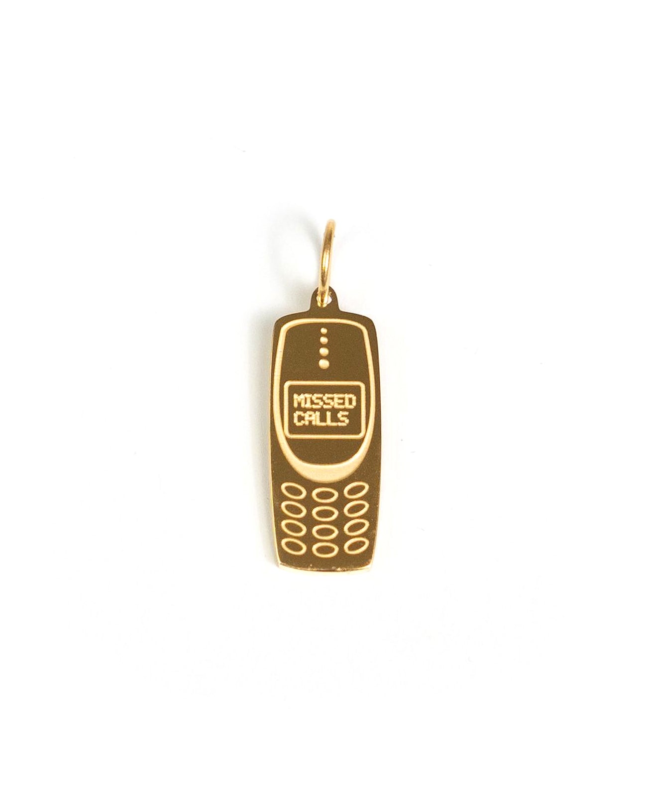unshinebar-phone-anh-nger-silber-edelstahl-2-8cm image 2