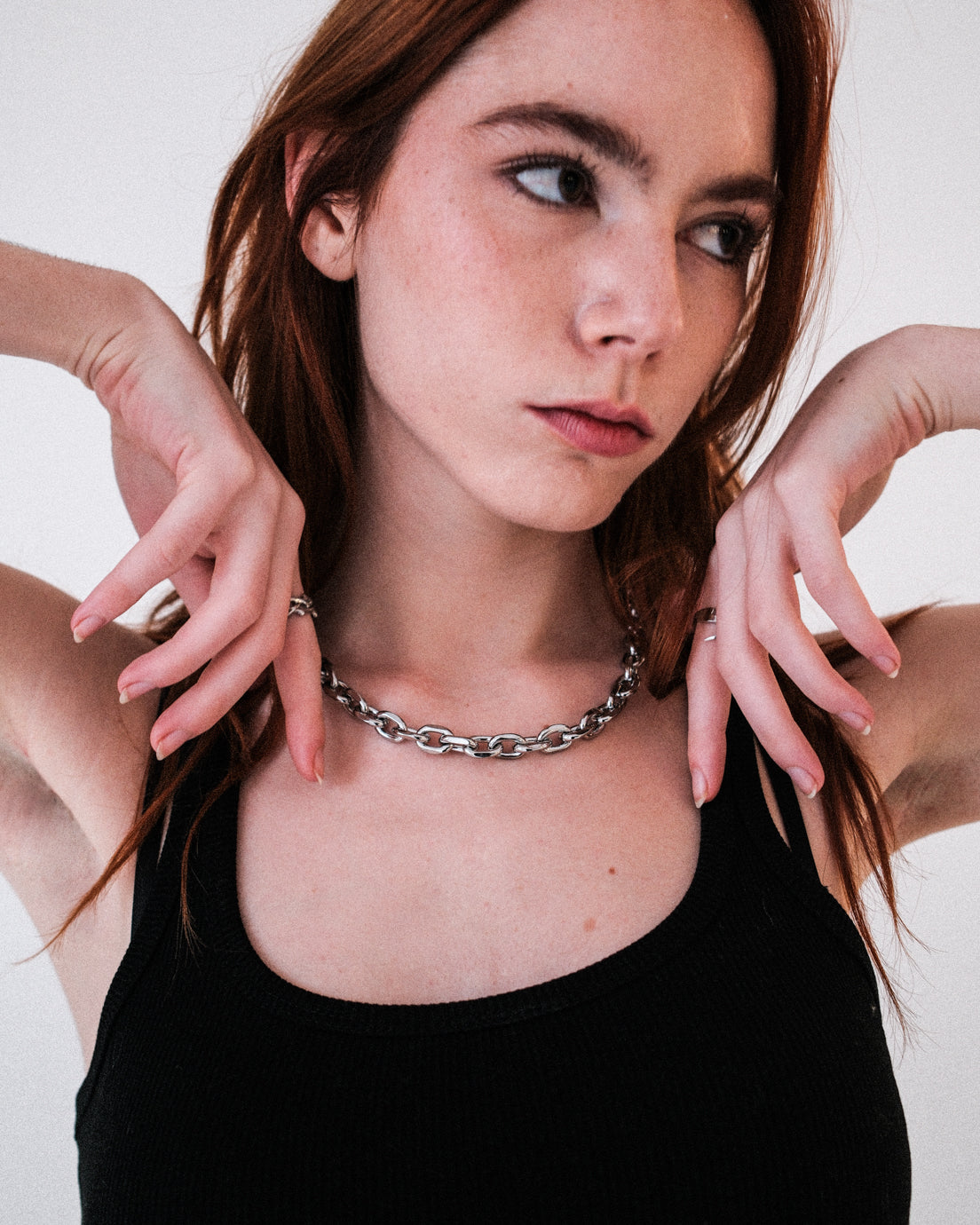 unshinebar-heavy-rogue-chain-10mm-kette-silber-50cm image 3