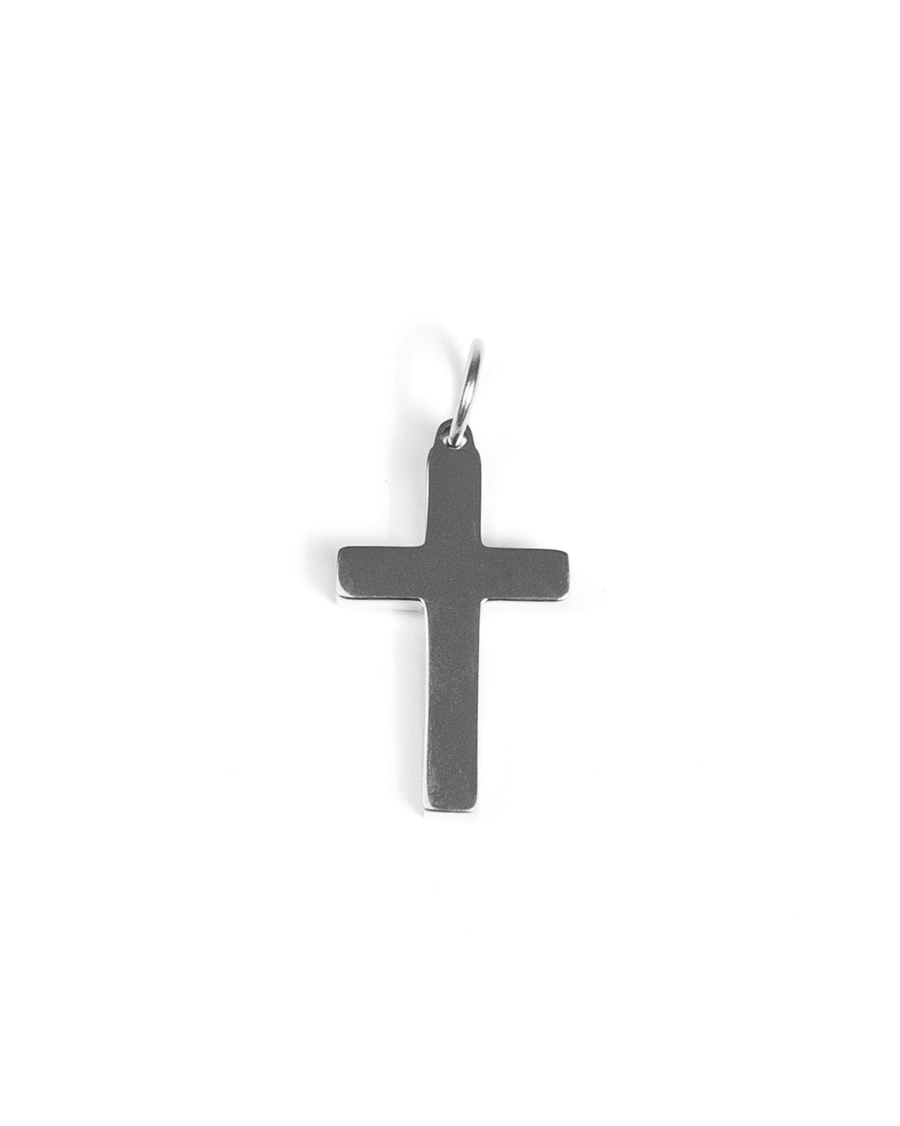 unshinebar-cross-anh-nger-silber-edelstahl-gravierbar image 2