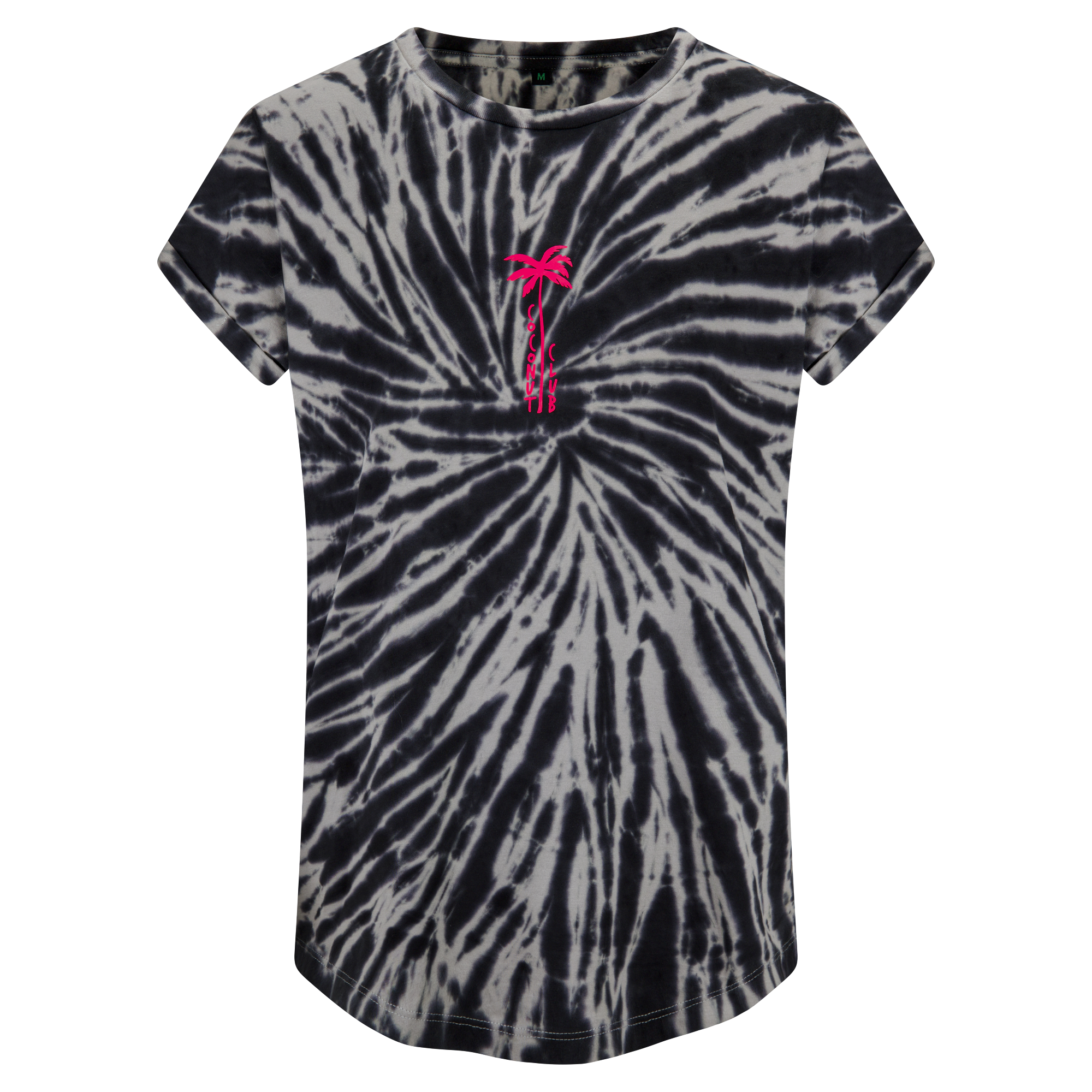 edelbunt-coconut-club-t-shirt-schwarz-aus-biobaumwolle image 1