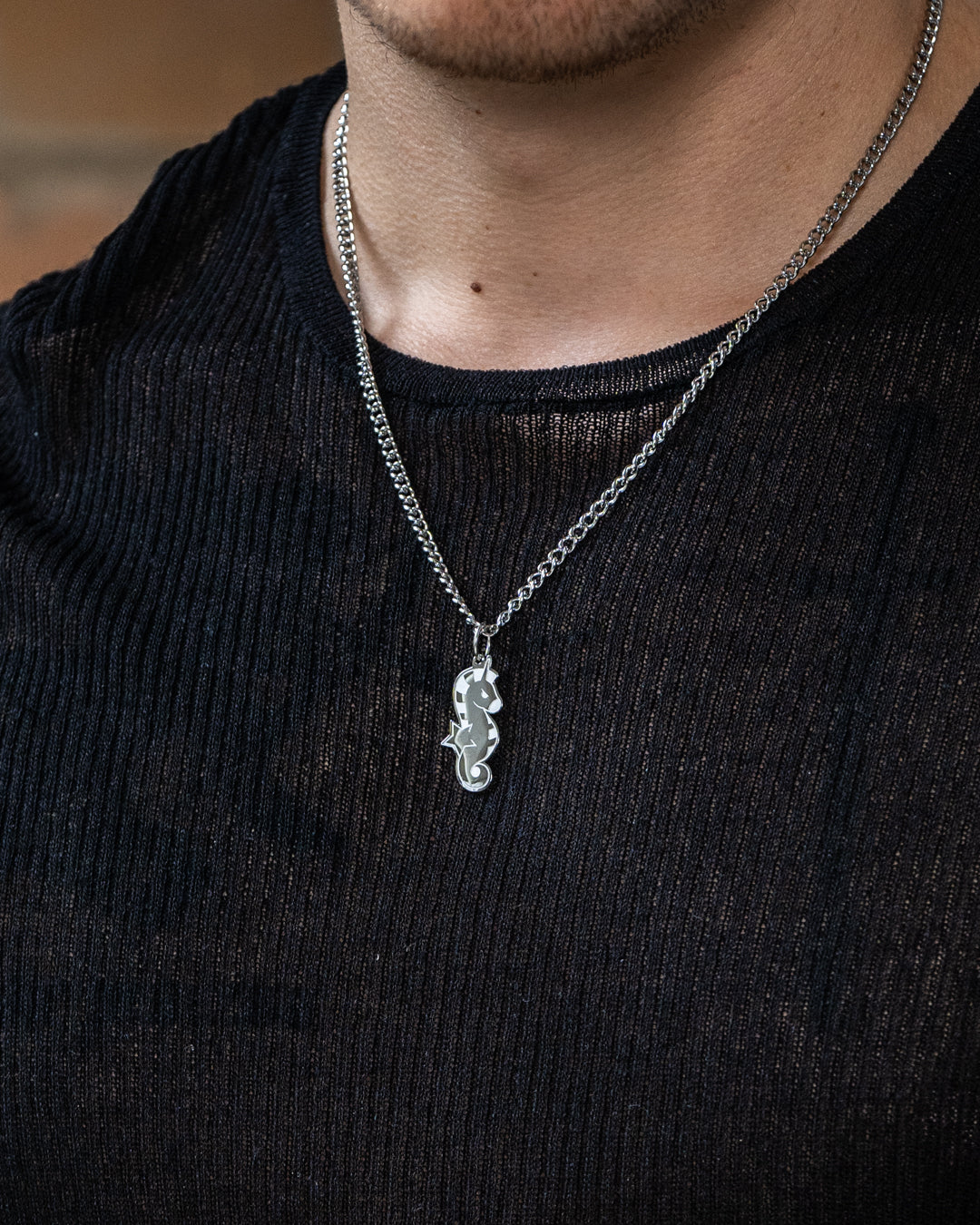 unshinebar-seahorse-seepferdchen-kette-silber image 3