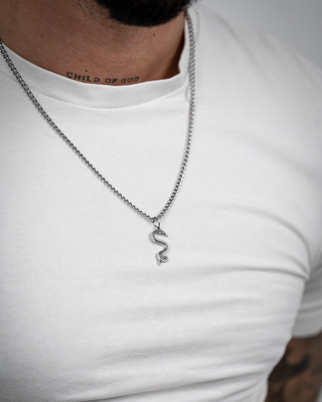 unshinebar-snake-anh-nger-silber-edelstahl-2-7cm image 3