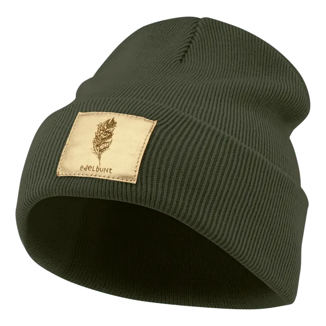 edelbunt-beanies-bern-m-tze-oliv image 1