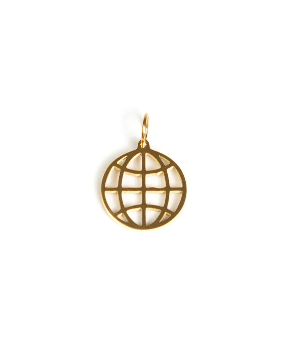 unshinebar-globe-anh-nger-gold-edelstahl-wasserfest image 1