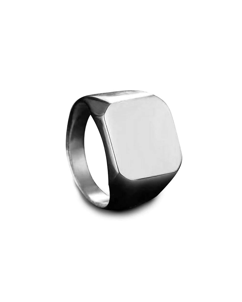 unshinebar-blank-ring-silber-gr-e-8-edelstahl image 1