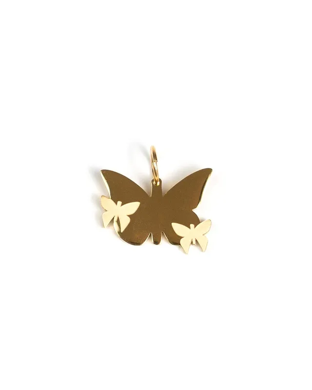 unshinebar-butterfly-anh-nger-silber-schmetterling image 1