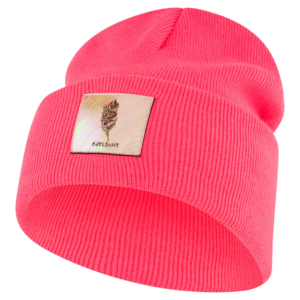 edelbunt-bern-mu-tze-beanie-neonpink image 1