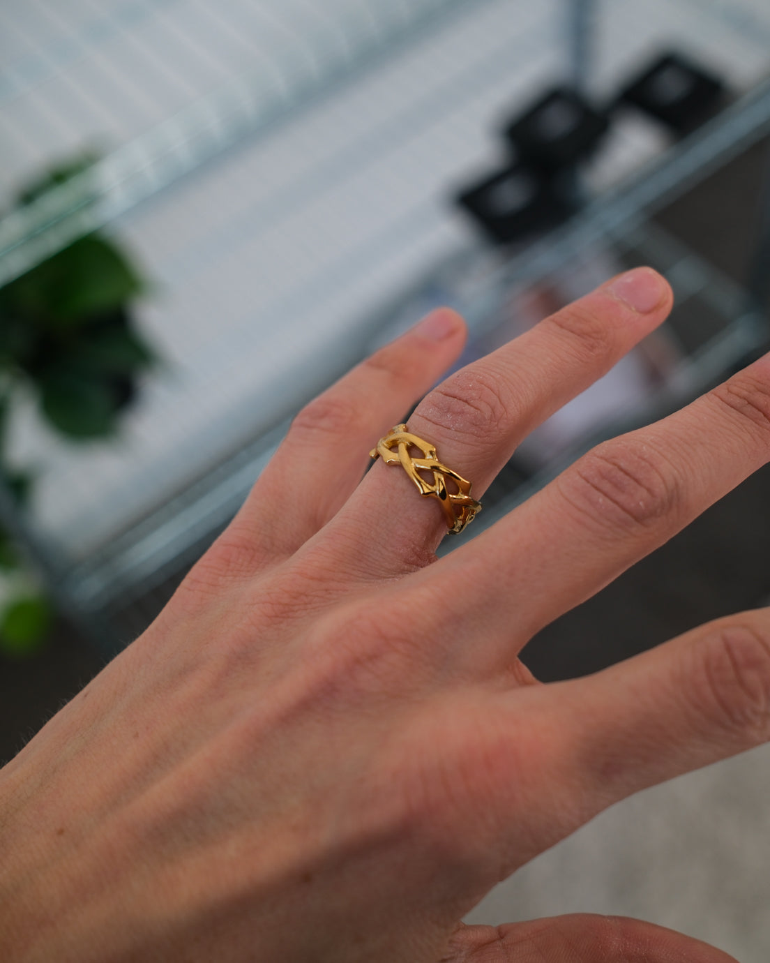 unshinebar-thorne-ring-gold-edelstahl-gr-e-10 image 7