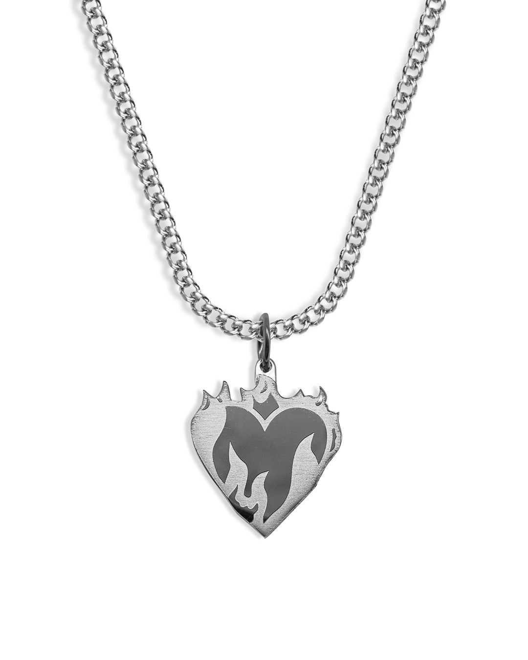 unshinebar-burning-heart-kette-silber-50-55cm-herz image 1
