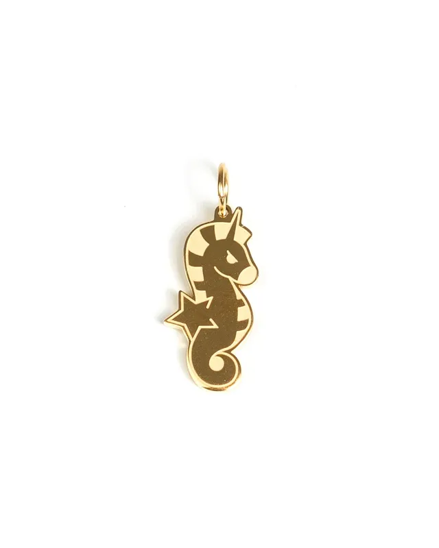 unshinebar-seahorse-anh-nger-seepferdchen-gold-2-8cm image 1