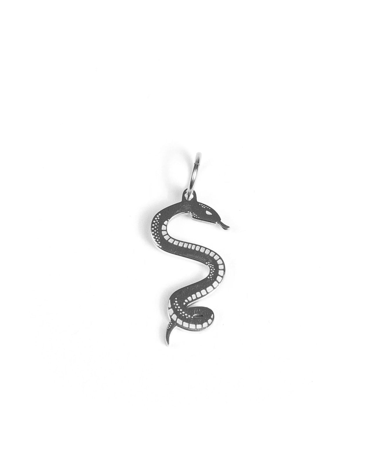 unshinebar-snake-anh-nger-silber-edelstahl-2-7cm image 2