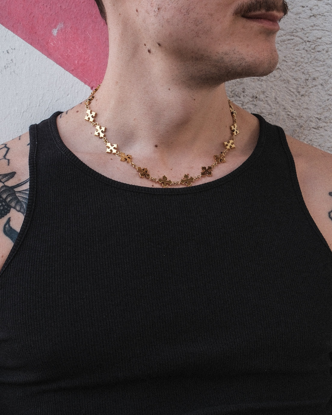 unshinebar-legacy-halskette-gold-breit-15-mm-45-cm image 3