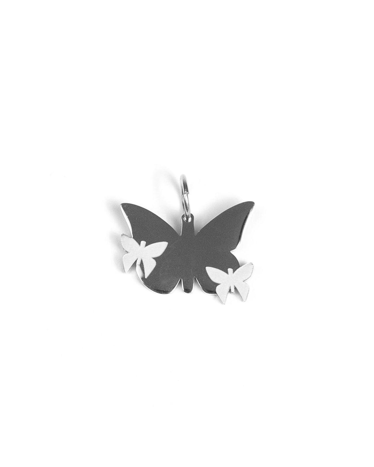 unshinebar-butterfly-anh-nger-silber-schmetterling image 2