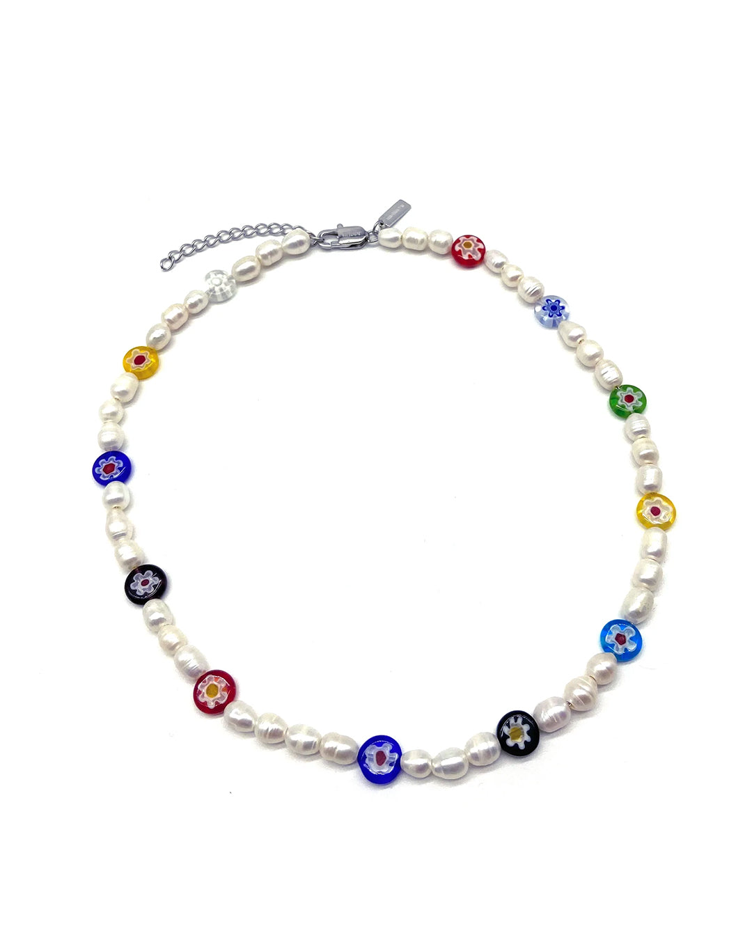 unshinebar-pearl-flower-kette-bunt-s-wasserperlen image 1