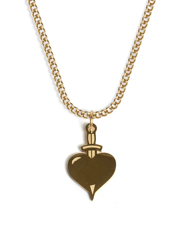 unshinebar-love-hurts-halskette-gold-herz-anh-nger-gravierbar image 1