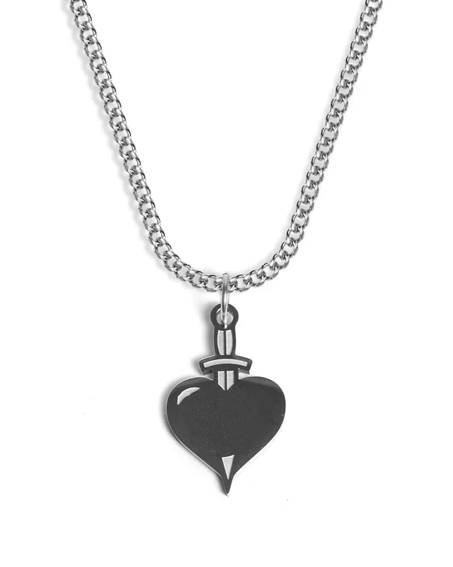 unshinebar-love-hurts-kette-silber-gravierbar-45cm image 1