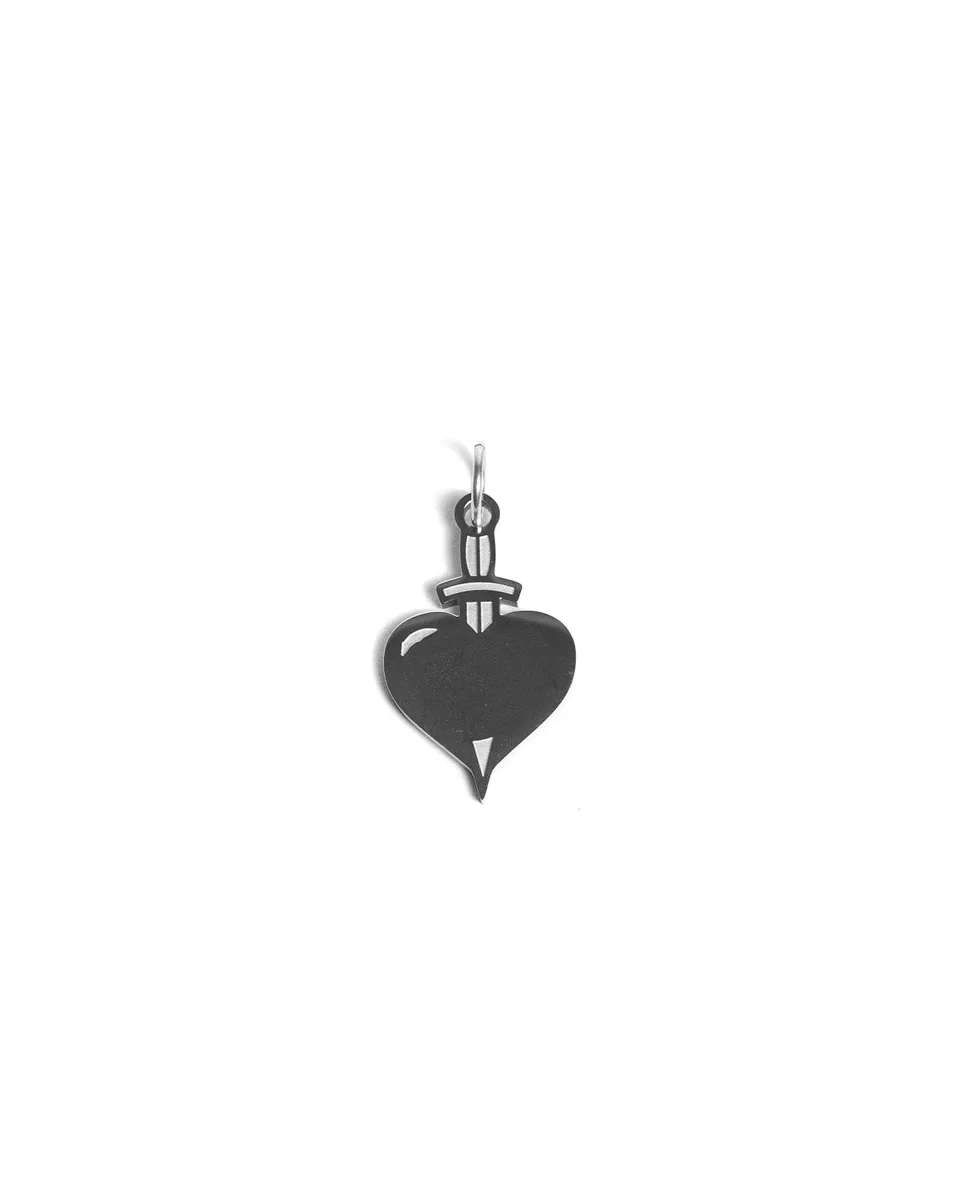 unshinebar-love-hurts-anh-nger-silber-gravierbar-edelstahl-3-cm image 1