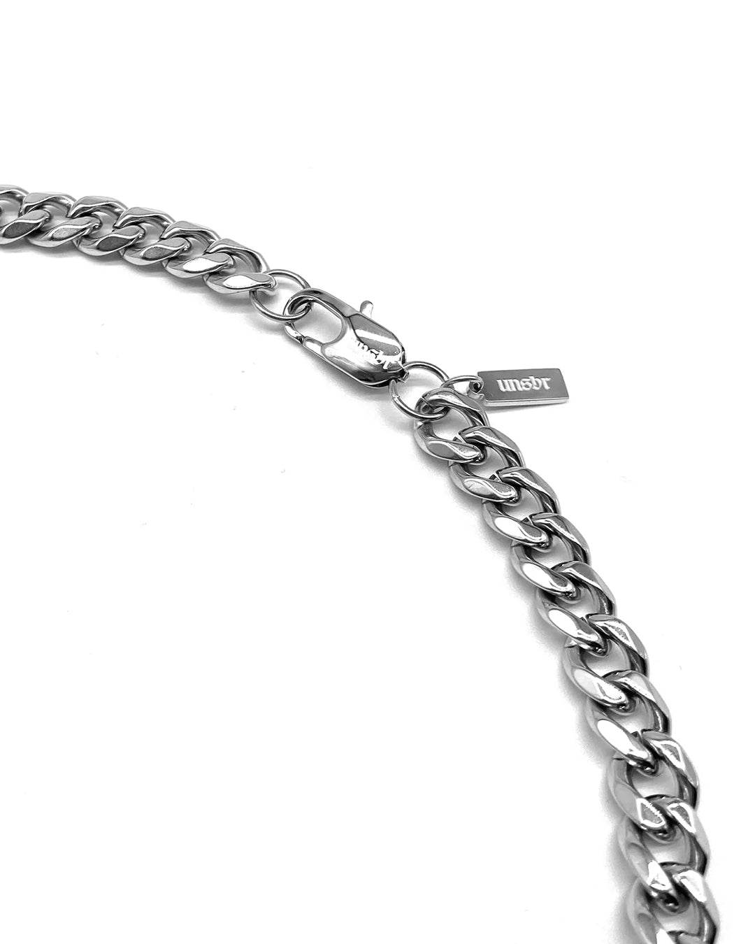 unshinebar-cuban-chain-8mm-halskette-silber image 6