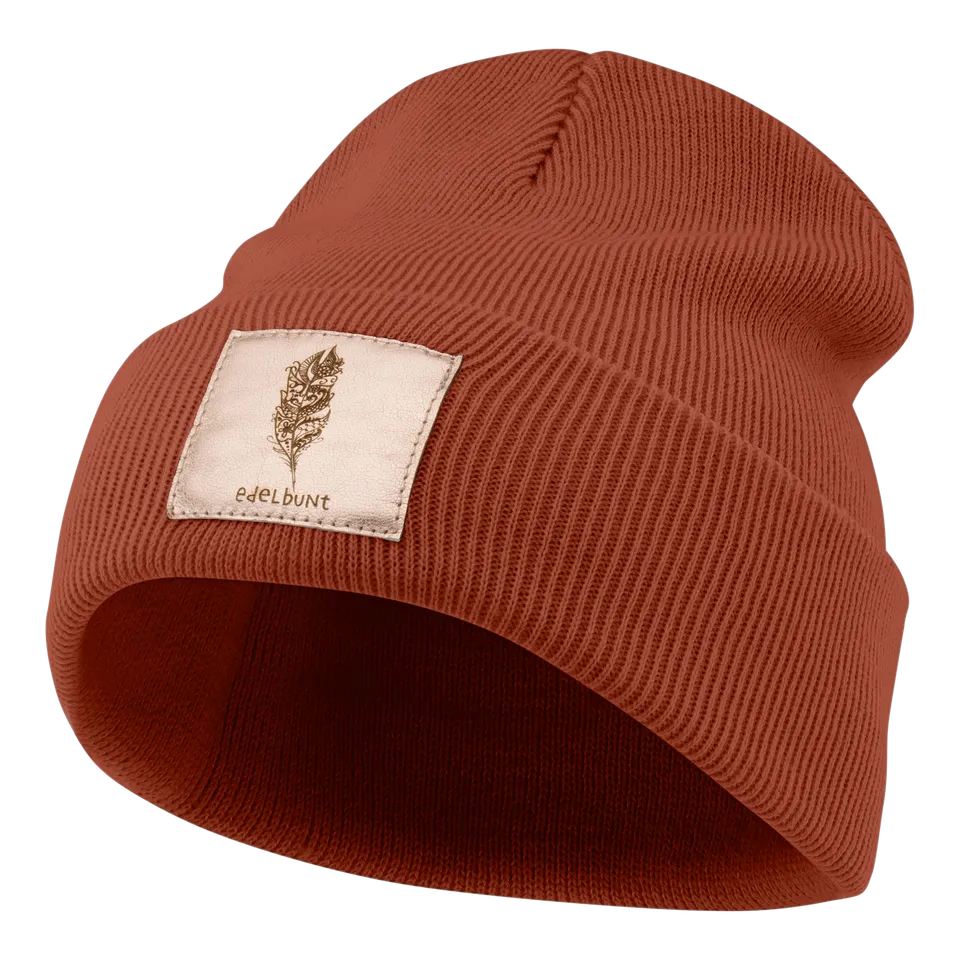 edelbunt-m-tze-bern-beanie-rostrot image 1