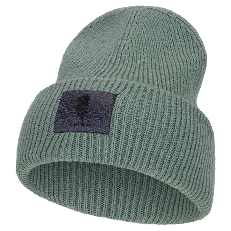edelbunt-oslo-m-tze-salbei-vintage-blau-beanie image 1