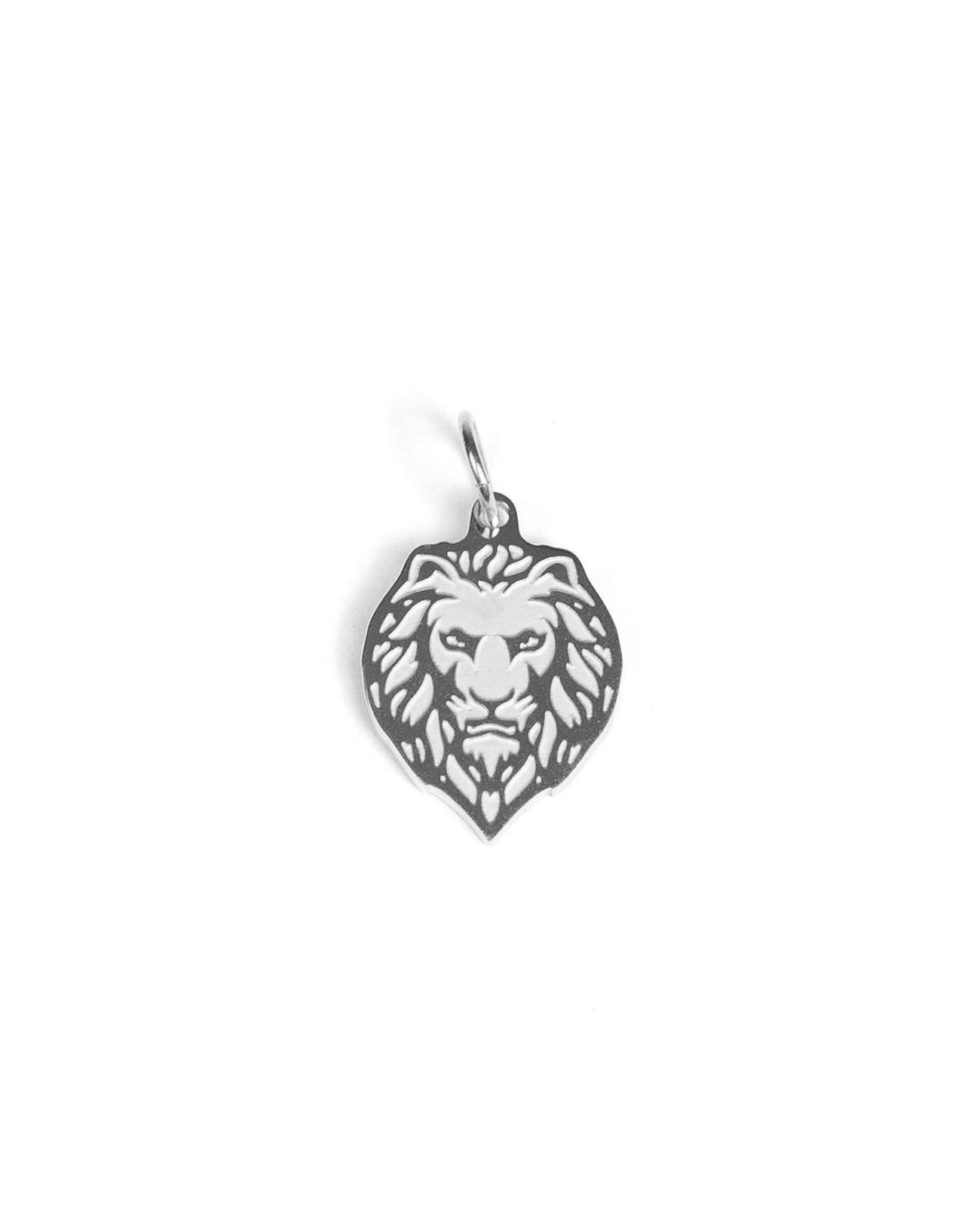 unshinebar-lion-anh-nger-silber-pendant-edelstahl image 2