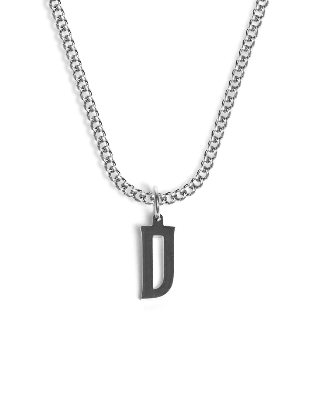 unshinebar-initial-d-halskette-silber-1-9-cm-edelstahl image 1