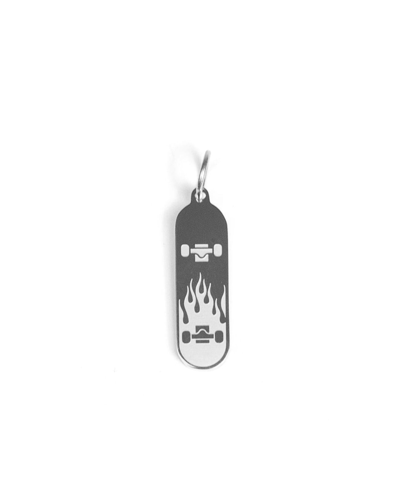 unshinebar-skateboard-anh-nger-silber-edelstahl-3cm image 2