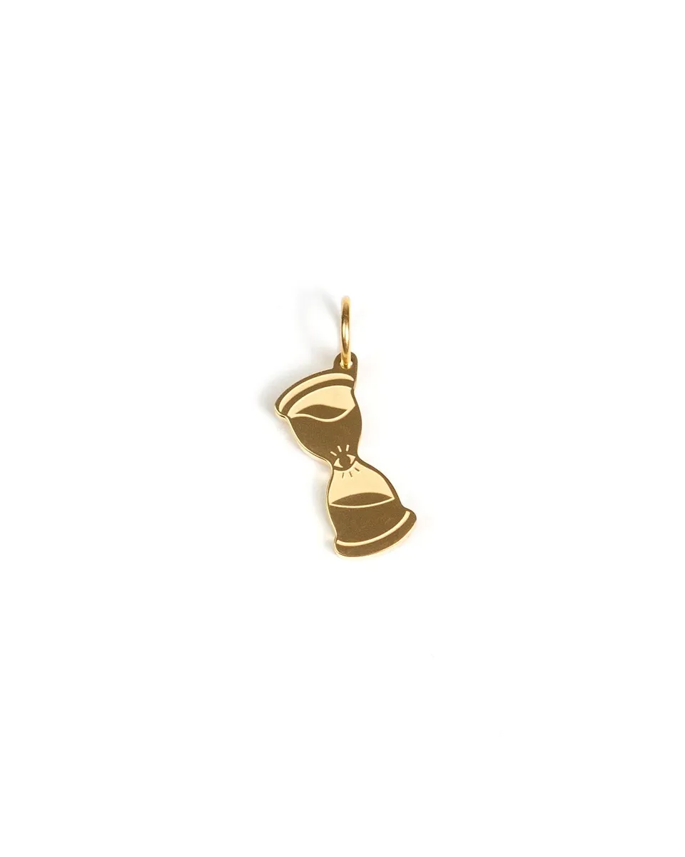 unshinebar-time-anh-nger-gold-edelstahl-wasserfest-2-1-cm image 1