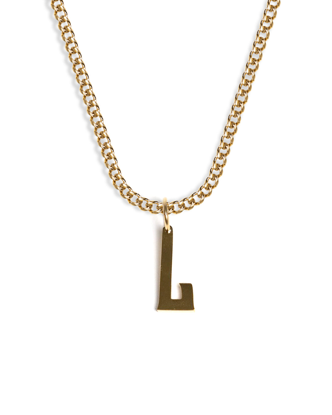 unshinebar-initial-l-halskette-gold-buchstaben-kette-18k image 1