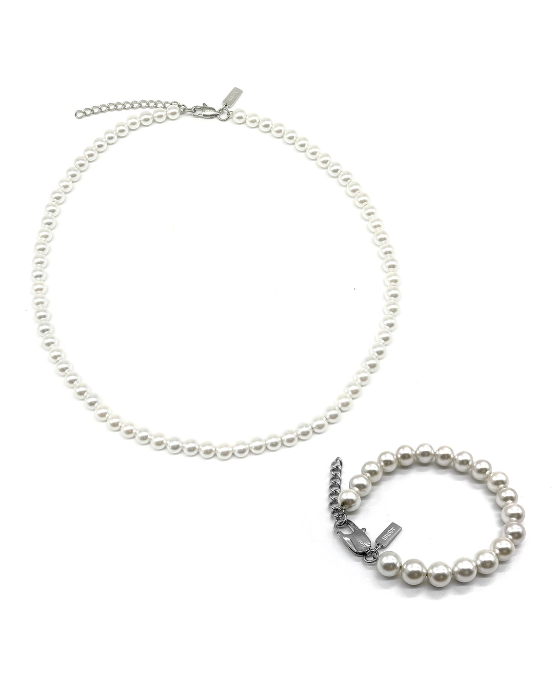 unshinebar-pearl-perlen-set-kette-armband-muschelperlen image 1