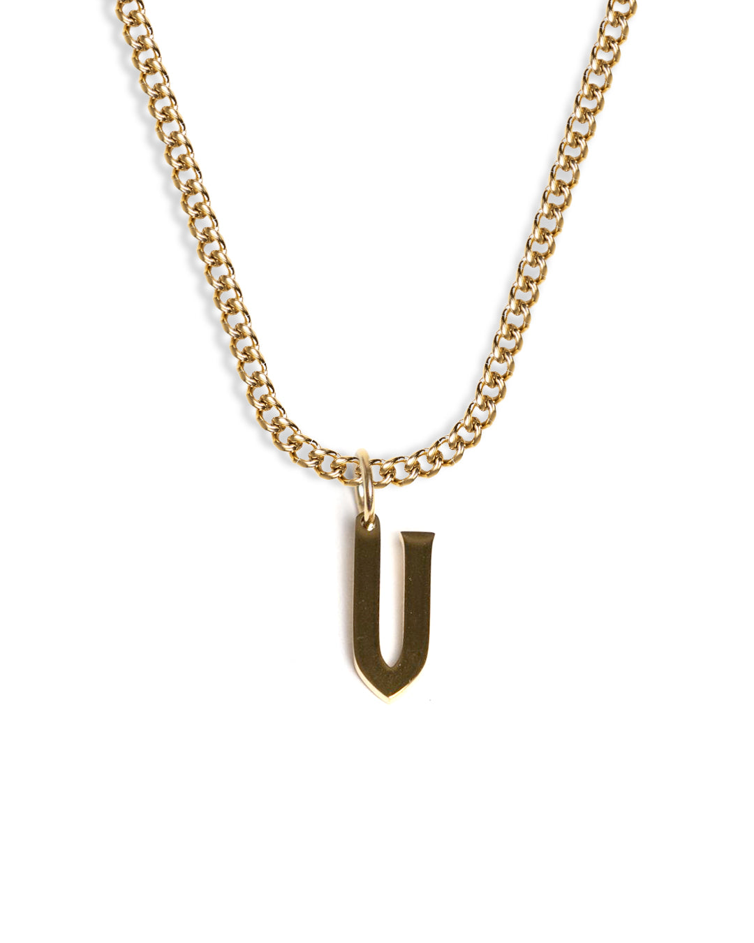 unshinebar-initial-v-kette-gold-45cm-buchstaben-anh-nger image 1