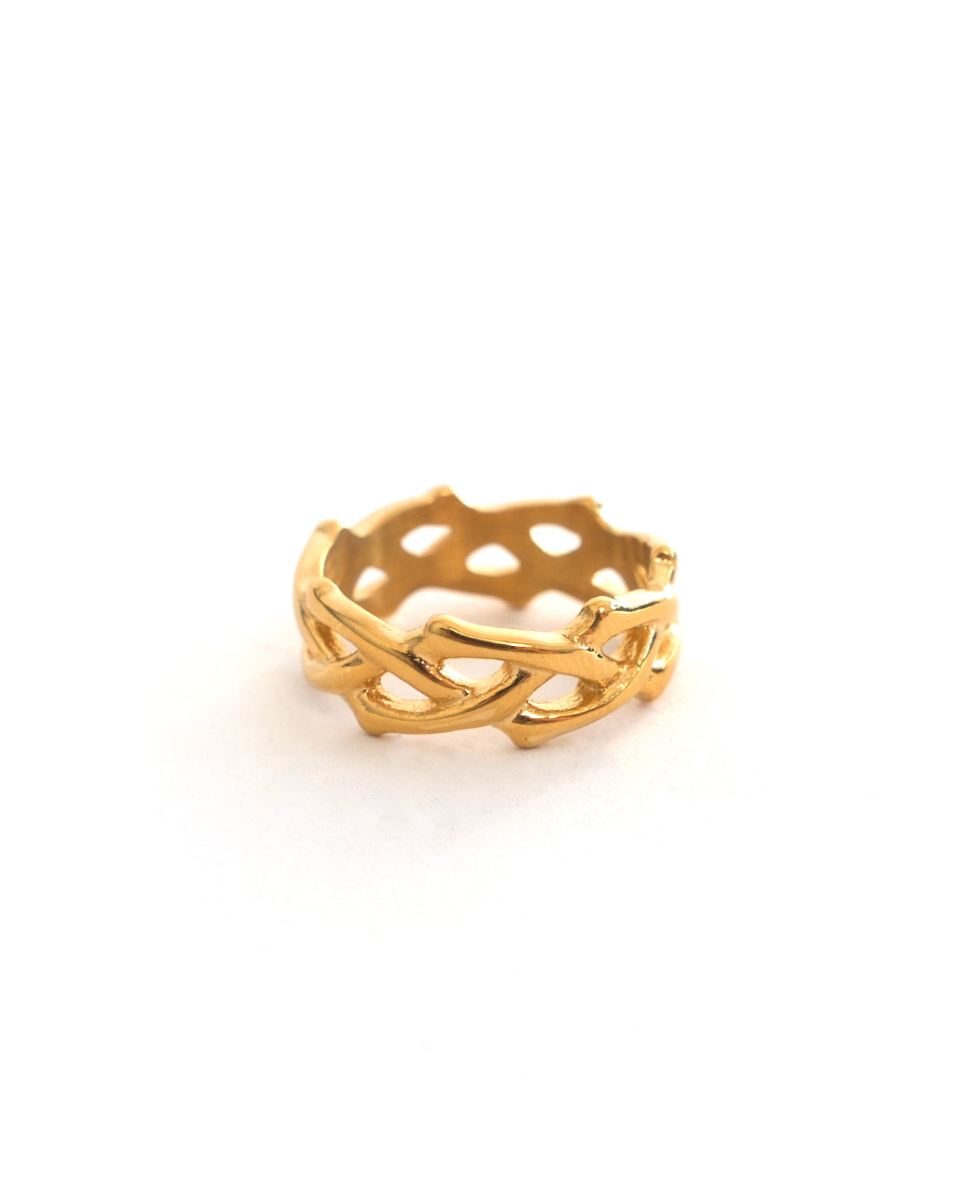 unshinebar-thorne-ring-gold-edelstahl-gr-e-10 image 1
